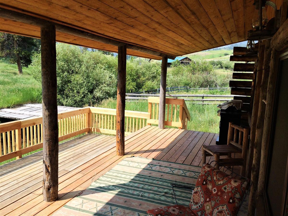 Creek Cabin Gardiner Esterno foto
