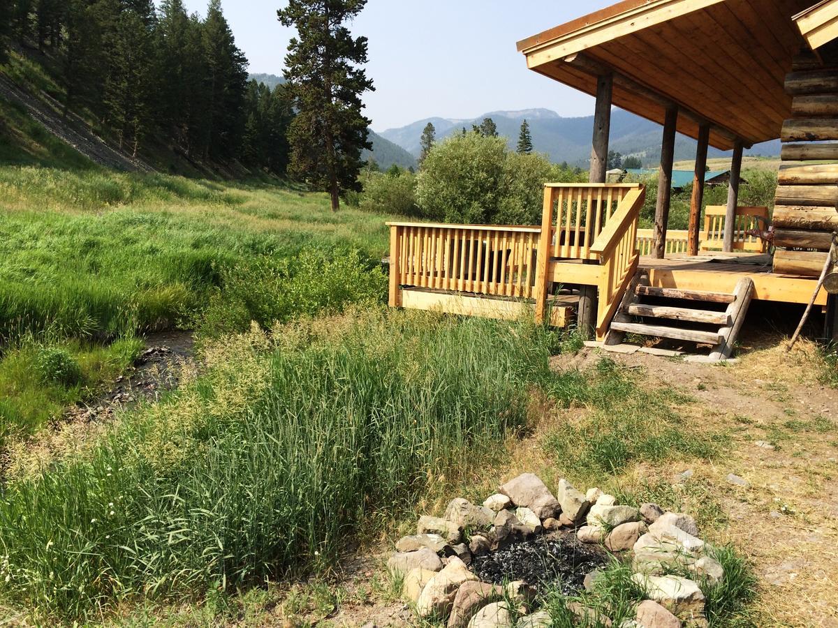 Creek Cabin Gardiner Esterno foto
