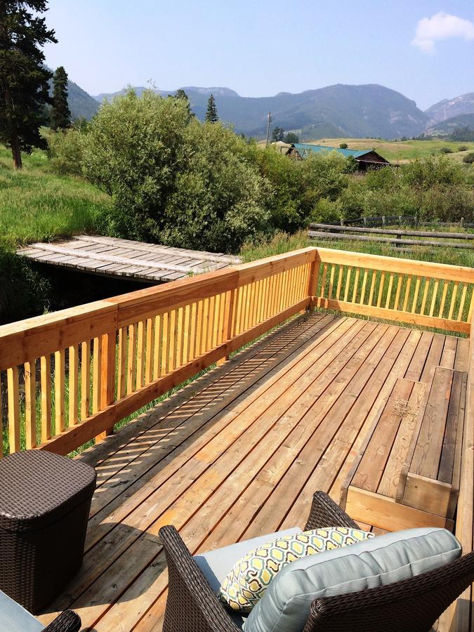 Creek Cabin Gardiner Esterno foto