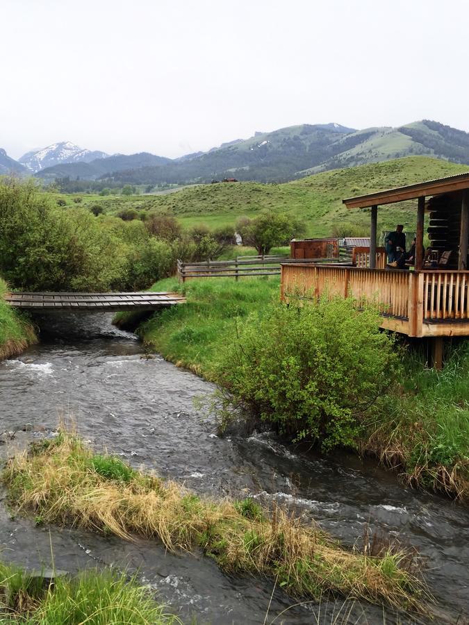 Creek Cabin Gardiner Esterno foto