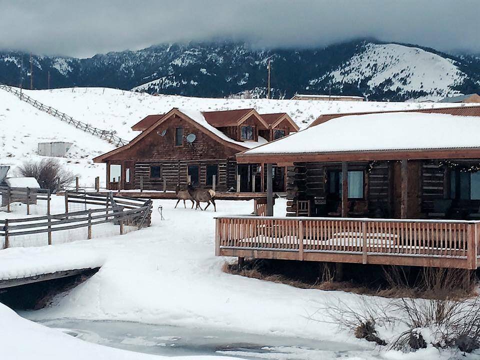 Creek Cabin Gardiner Esterno foto